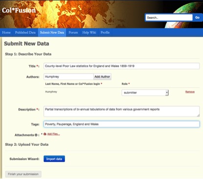 image:The Col*Fusion system developed at the Collaborative for Historical Information and Analysis at the University of Pittsburgh, the focus of the investigation into historical statistics undertaken with Portsmouth University